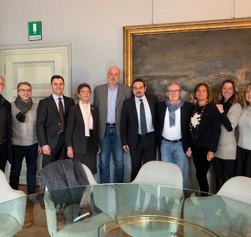 Il sindaco Canelli ha incontrato i tre Novaresi dell'Anno