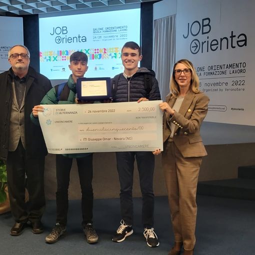 'Storie di alternanza', l’istituto 'Omar' di Novara primo premio nella selezione nazionale