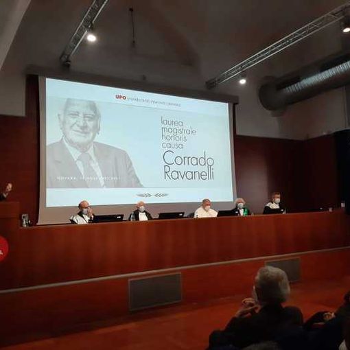 Laurea honoris causa a Novara al “papà” di Malizia e Intesa