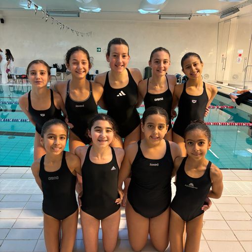 L'esordiente Demetra Giampietro (Libertas Nuoto Novara) campionessa regionale di sincro