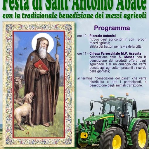 Amministrazione e agricoltori insieme per la celebrazione di Sant’Antonio Abate
