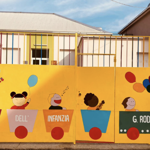 Romagnano Sesia, ingresso rinnovato per la scuola dell'infanzia