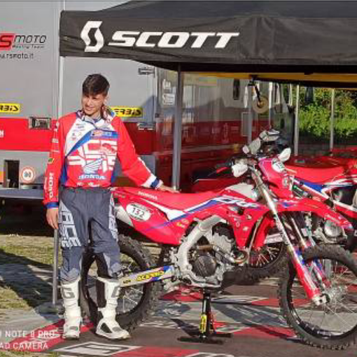 Il borgomanerese Stefano Pastore ottavo al campionato italiano motorally