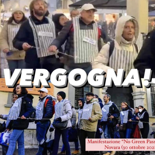 Marnati sulla manifestazione novarese dei no green pass: &quot;Scene di questo tipo non si devono più vedere &quot;