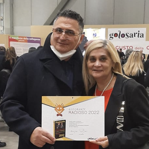 Alla Pizzeria Caruso di Trecate il Premio Ristorante Radioso 2022