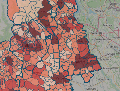 Covid, a Novara contagi in diminuzione