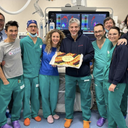 Eseguito l’impianto di un dispositivo di ultima generazione in Cardiologia