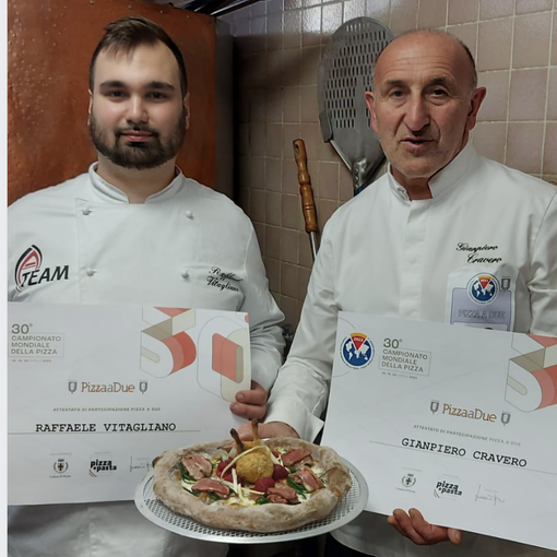 Gianpiero Cravero e Raffaele Vitagliano conquistano il nono posto al 30° campionato mondiale della pizza di Parma