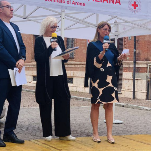 La Croce Rossa di Arona ha festeggiato il suo cinquantesimo anno di fondazione