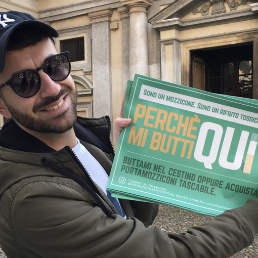 Novara Green al Festival della Salute 2023: tutti insieme contro i mozziconi di sigarette abbandonati