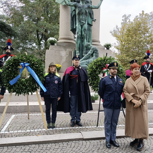 A Novara la cerimonia della Giornata dell'Unità nazionale e delle Forze armate