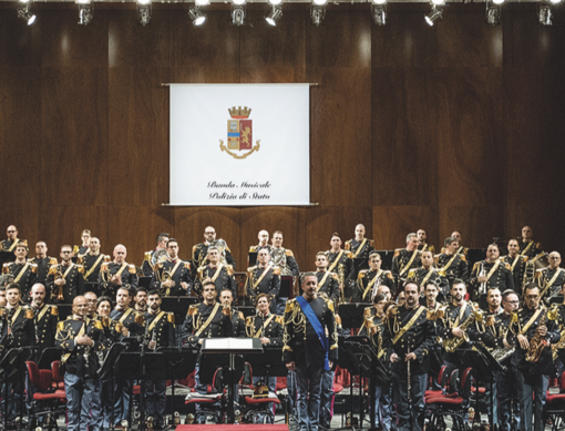 La Banda musicale della Polizia di Stato al Teatro Coccia