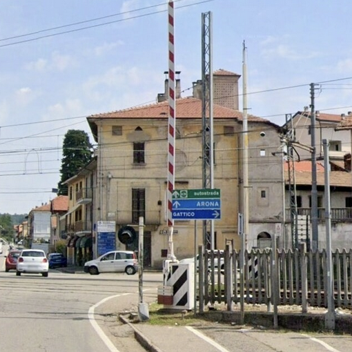 Borgomanero: chiude il passaggio a livello di via Arona
