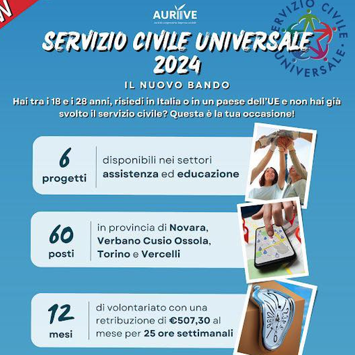 Servizio civile universale 2024: prorogato il termine di presentazione delle domande