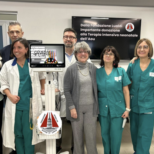 Fondazione Lualdi dona un monitor aEEG alla Terapia Intensiva Neonatale di Novara