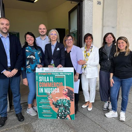 Sfila il commercio in musica&quot;: l'evento dedicato alla valorizzazione dei negozi trecatesi