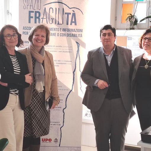 Rinnovato il protocollo d’intesa per lo Spazio Fragilità a Novara
