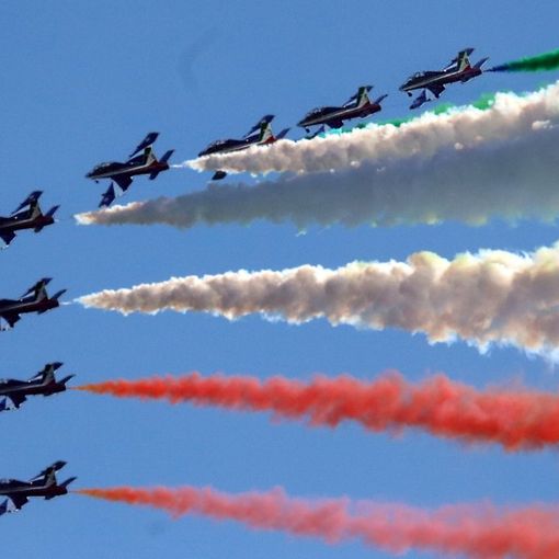 Frecce Tricolori, il giorno dopo: le immagini più belle delle spettacolo che ha incantato il lago Maggiore. Foto