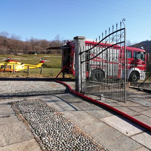 Esplode una bombola di gas, ustionato gravemente un uomo
