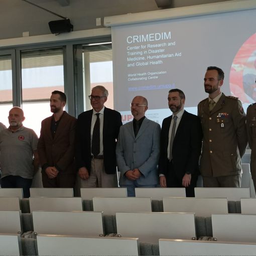 Da tutto il mondo a Novara per il master di medicina dei disastri che sperimenta il Metaverso
