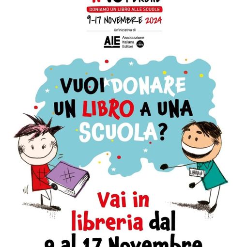 Torna “io leggo perché”: una settimana di doni per le scuole