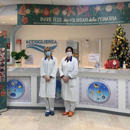 La Pediatria di Novara è pronta per festeggiare il Natale