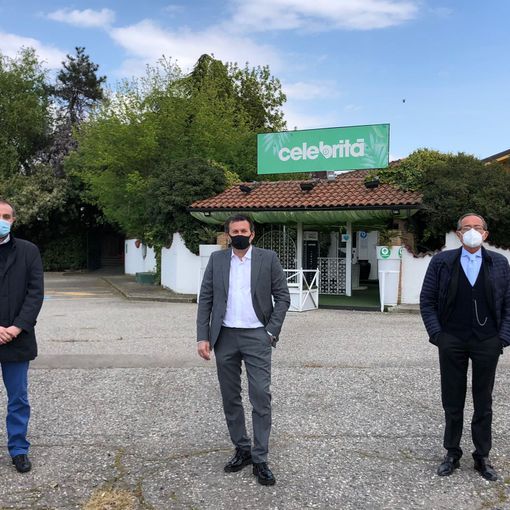 La Discoteca Celebrità è diventata il punto vaccinale di Trecate