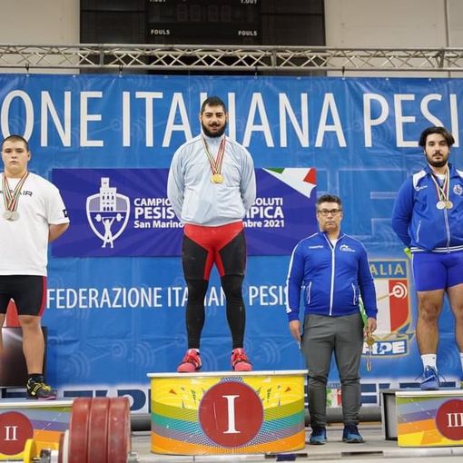 Pesistica: Mirco Brandi medaglia d’Argento agli Assoluti