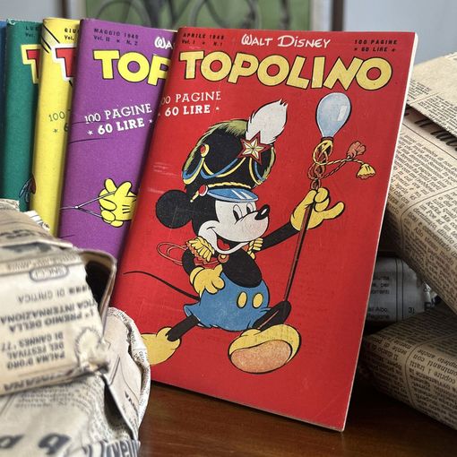 Curiosità: a Torino si mette all'asta un Topolino preziosissimo, dal numero uno al centouno