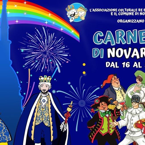 Novara in festa per il Carnevale: sfilata e spettacoli in centro