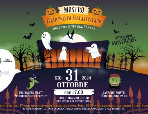 Torna a Novara il Mostro Raduno di Halloween: maschere, giochi e divertimento per tutti
