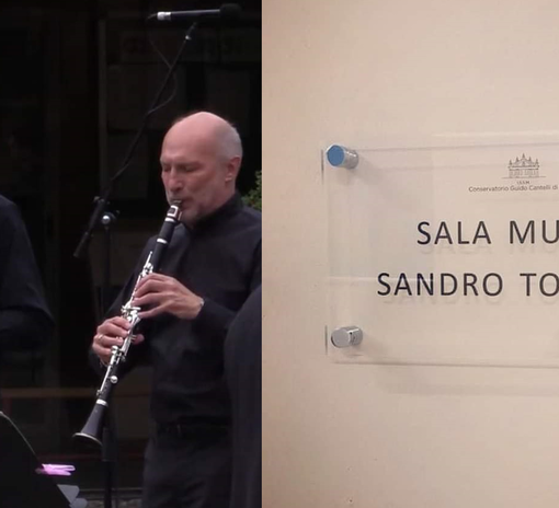 È stata dedicata a Sandro Tognatti la sala musica del Conservatorio