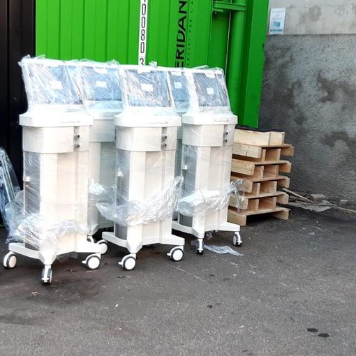 Consegnati al Maggiore i nuovi ventilatori polmonari