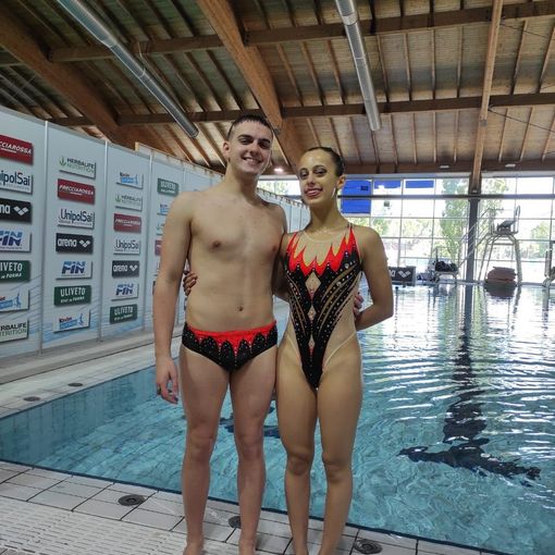 Nuoto sincronizzato, continua la scalata del duo Marco Centra ed Elisa Princi