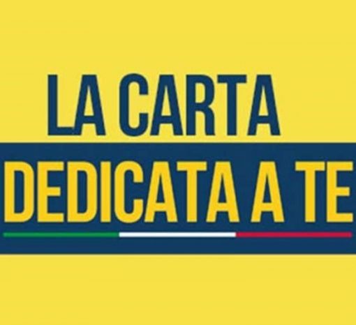 Pubblicato l'elenco dei beneficiari della carta &quot;Dedicata a Te&quot; 2024