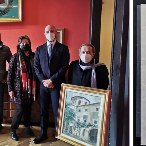 Donate al Comune di Varallo Pombia le opere di Giorgio Bozzini