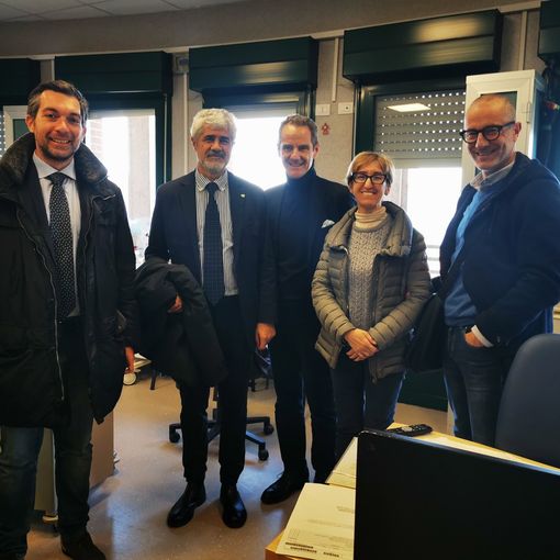 Il Commissario Prefettizio di Arona in visita al Presidio Sanitario Territoriale dell’Asl Novara