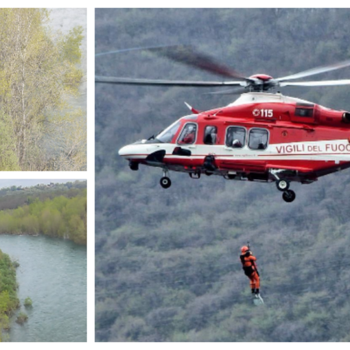 Si ribaltano con la canoa nelle acque del Ticino: salvati dai vigili del fuoco. FOTO