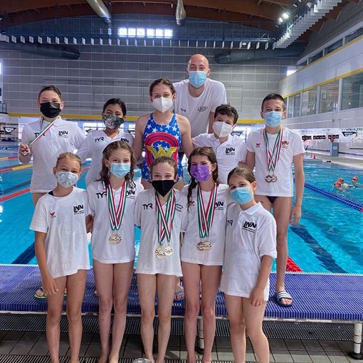 Ai regionali gli esordienti della Libertas Nuoto fanno incetta