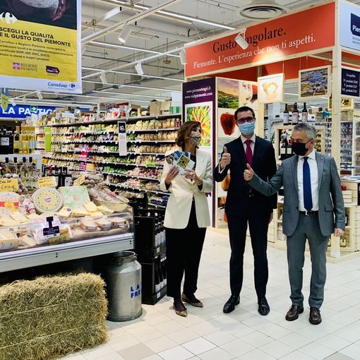 Regione, Visitpiemonte e Carrefour promuovono i prodotti certificati del Piemonte