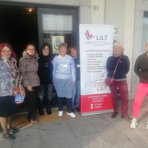 Ottima adesione alle visite senologiche gratuite a cura della sezione provinciale di Lilt Novara