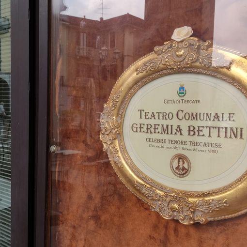 Intitolato a Geremia Bettini il Teatro Comunale di Trecate