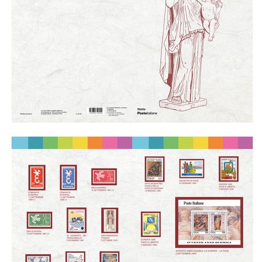 Disponibile negli Uffici Postali della Provincia di Novara la cartella filatelica dedicata alla pace