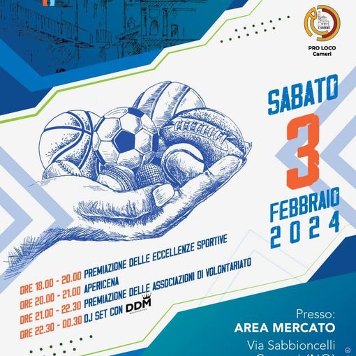 Gala dello sport e del volontariato a Cameri