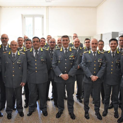 Guardia di finanza, il comandante regionale in visita al comando di Novara