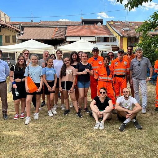 I volontari hanno ripulito Cameri