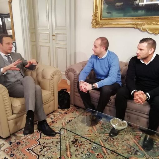 Federico Binatti e Ivan De Grandis hanno incontrato il presidente del Friuli Venezia Giulia Fedriga e il vicesindaco di Trieste Polidori