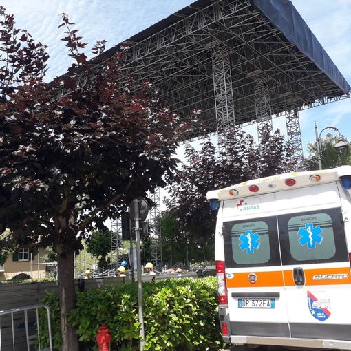 L'impegno di Anpas nell'assistenza sanitaria al Festival AgriRock Collisioni di Barolo