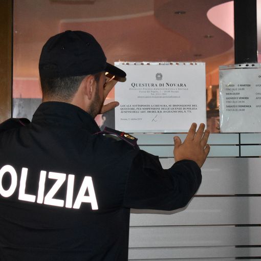 Operazione interforze 'Alto Impatto' in nove locali notturni a Novara