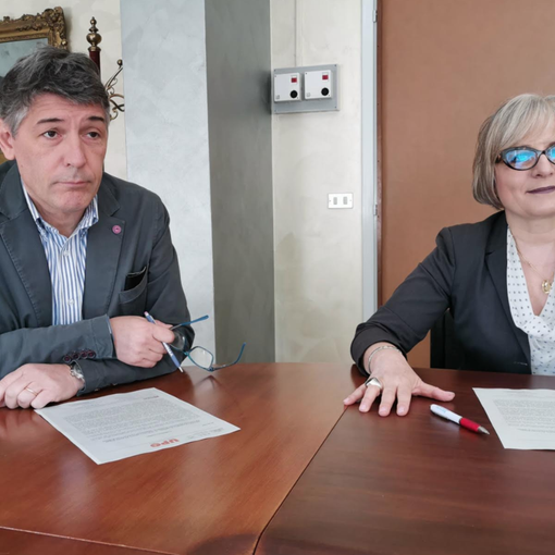 Gianluca Aimaretti (Upo) e Chiara Serpieri (Asl Vercelli)
